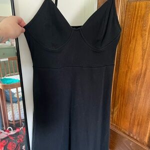 Black Spaghetti Strap Dress